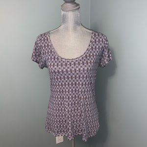 GAP women’s size medium lightweight t-shirt print top short sleeve summer